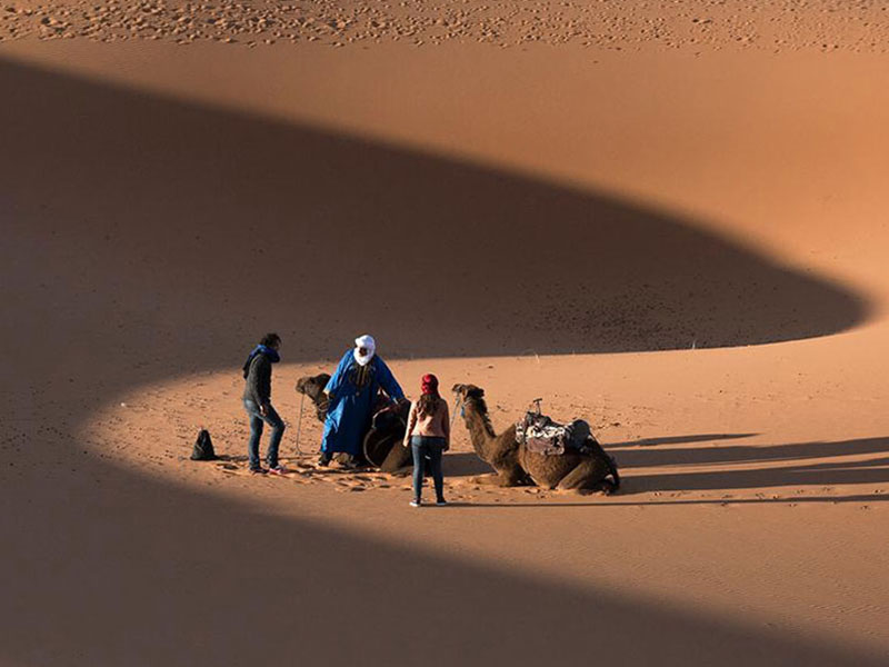 TOUR DU DESERT DE 5 JOURS AU DEPART DE MARRAKECH