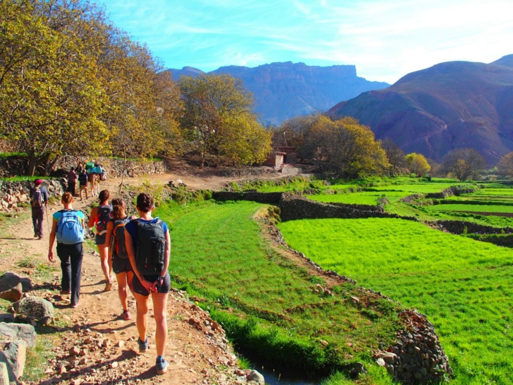 TREK FAMILIAL DE 5 JOURS DANS LA VALLÉE DE BOUGMAZ