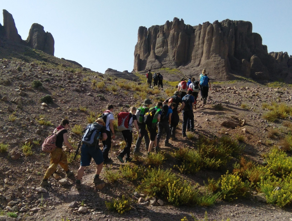 MASSIF VOLCANIQUE DE 7 JOURS DU SAGHRO